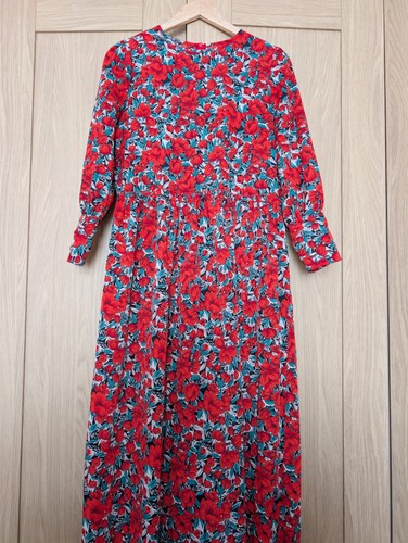 Womens long red floral seasalt - womens,