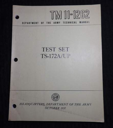 1957 172a radio test - radio, set