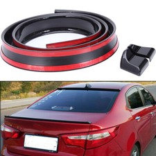 Matte Black Universal Rear Boot Trunk Spoiler Lip Wing For VW Passat B7 B8 B9