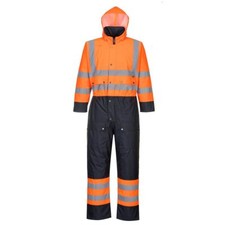 PORTWEST Hi-Vis Contrast Winter Coverall S485