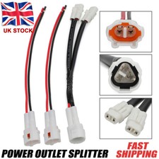 For Yamaha Power Outlet Splitter Plug MT07 MT09 FZ6 FZ07 09 YZF-R1 R1M R6 XSR700