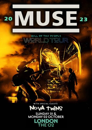 Muse tour london 2023 - tour,