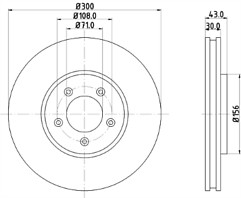 Genuine mintex mdc1066 - genuine,