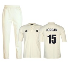 Personalised cricket whites - personalised,