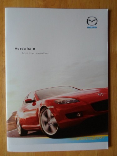 Mazda orig 2005 uk - rx-8, mkt