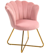 HOMCOM Accent Chair Velvet