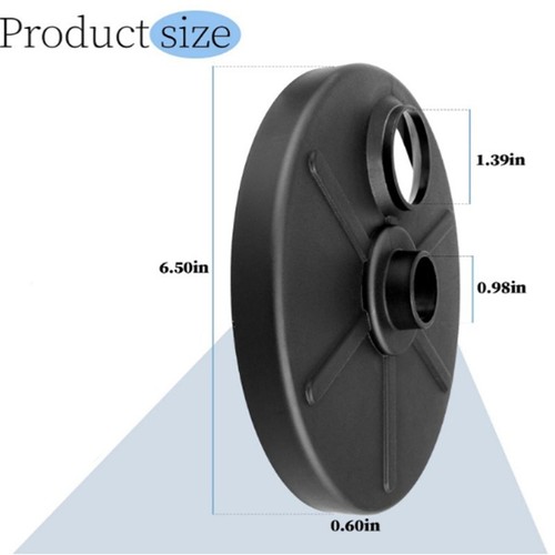 Lawnmower wheel dust cover - wheel,