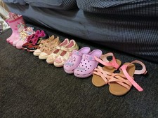 Girls size 12 bundle 7 shoes Lelli Kelly Sketchers Tu Studio Stitch wellies