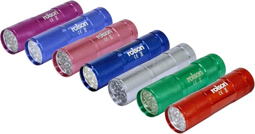 Rolson 61693 led aluminium - 61693, 9