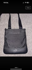Armani Jeans Black Shoulder Bag Brand New Without Tags