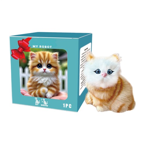 Cat robot - robot, realistic
