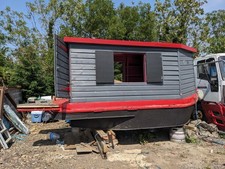 16 feet butty narrow boat no engine non floating please read information 