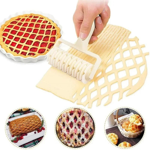 Baking lattice roller plastic - lattice,