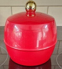 Vtg Retro 1960's RED Insulex