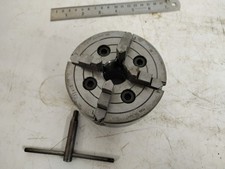 4" 4 jaw independent 1520-11001 Pratt Burnerd chuck for Myford Super 7 / ML7