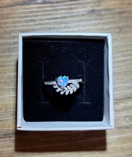 Opal adjustable ring - opal,