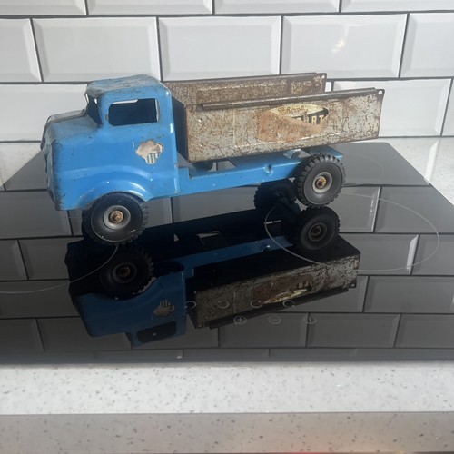 Vintage triang flatbed dump - triang,