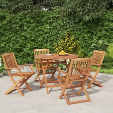 Outdoor patio wooden piece - wooden, 5