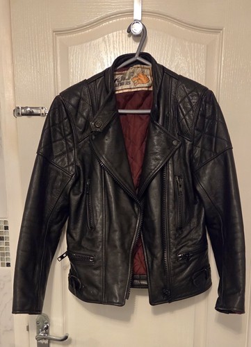 Leather wolf motorbike - leather,