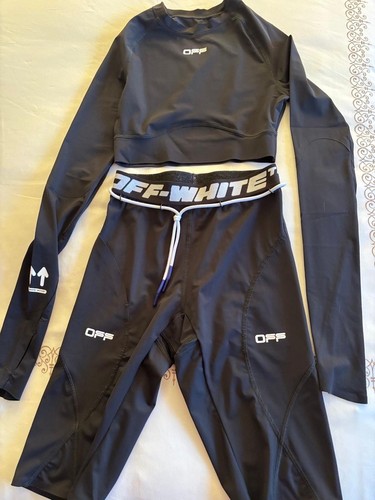 Off white active cropped - off-white,