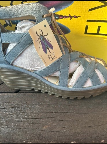 Fly london cupido - blue, sandle