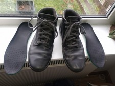 Ecco Soft 7 UK 9 EU 43 Mens Black Leather Goretex Boots Used Good Condition