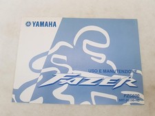 YAMAHA FAZER FZS600 Motorcycle Handbook AUG 2001 #5RT28199HD ITALIAN TEXT