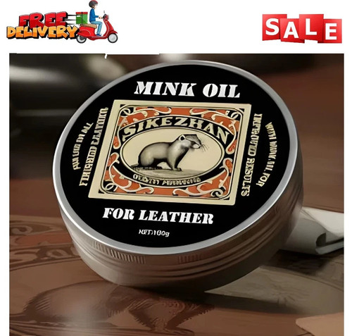 Mink oil leather conditioner - leather,