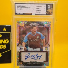 Gareth Barry Aston Villa Panini Prizm 22-23 Breakaway Auto TFG Slab 8