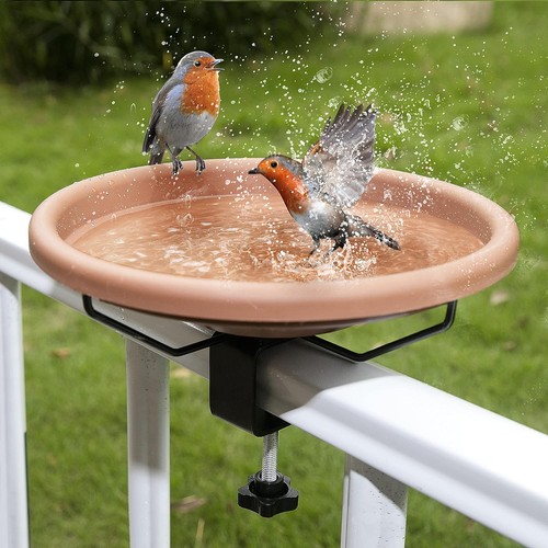 Bird bath deck mounted - bath, bowl