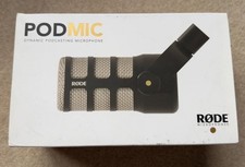 Rode PodMic, Fethead, Content Creator Desk Audio and Lighting Tree