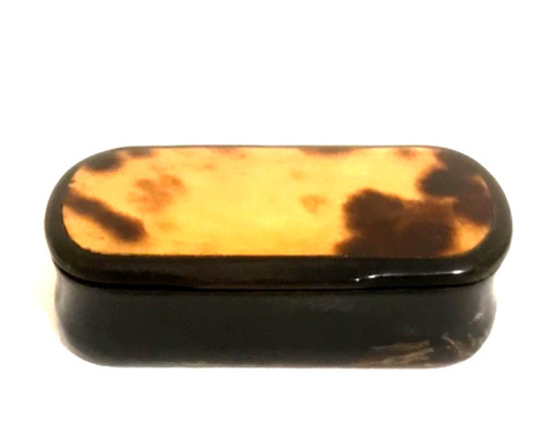 Antique snuff box polished - antique,