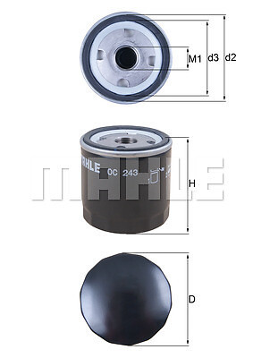 Oil filter for alfa romeo - filter,