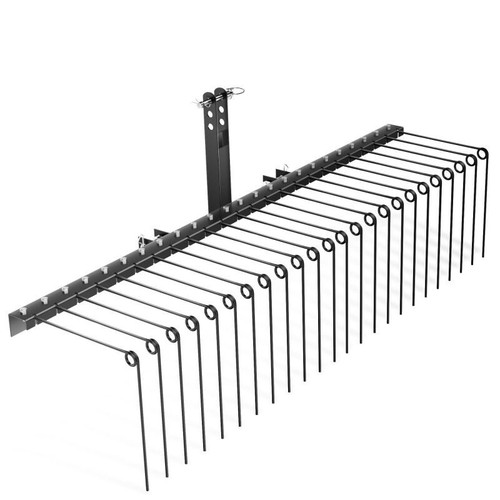 Pine straw rake for tractors - pine,