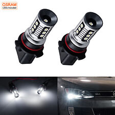 2x P13W PSX26W 36 SMD Canbus LED Fog Daytime Side Light DRL For Audi A4 B8 A5