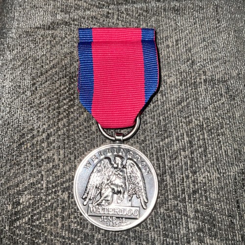 Waterloo 1815 full size medal - waterloo,