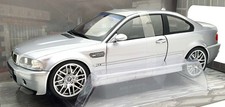 Solido 1/18 Scale Diecast S1806503 - BMW E46 CSL 2003 - Silver/Grey