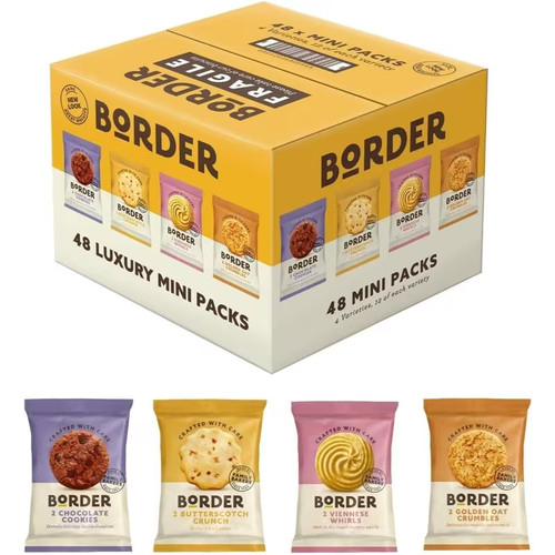 Border biscuits 100 packs - border,