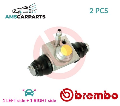 Drum wheel brake cylinder pair - cylinder,