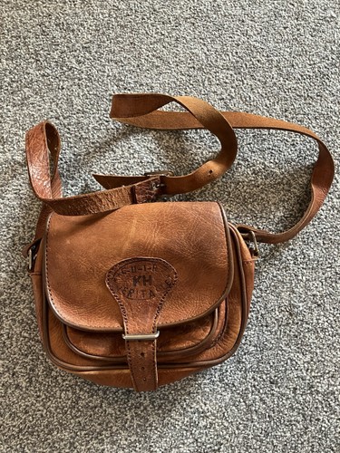 Cuir veritable handbag - cuir,