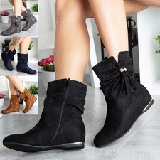 Ankle Boots Wedge Ladies