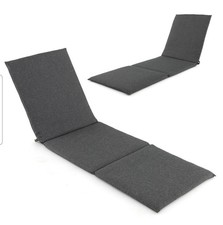 2 Grey Outdoor Chaise Lounge