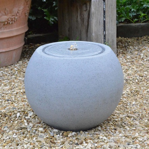 Outdoor water feature fountain - water,