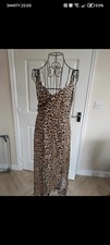 Boohoo Leopard Print Maxi