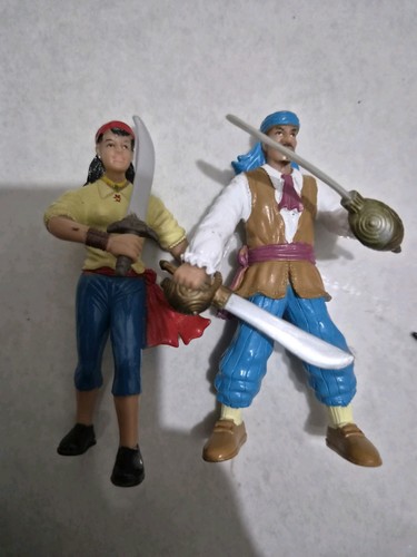 Vintage elc pirate - figures, x2