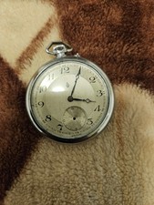C1930s Nickel Cased Gents Pocket Watch.. . GWC