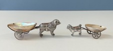 Pair of Solid Silver Novelty