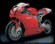 Ducati 999S 03 A4 Photo Print Motorbike Vintage Aged