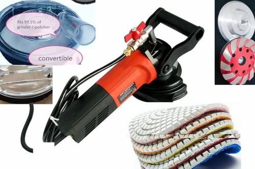 Power tools stone floor - tools,