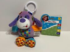 Baby Baby Dog Take Along Clip On Pram Toy - Brand New But Label Loose